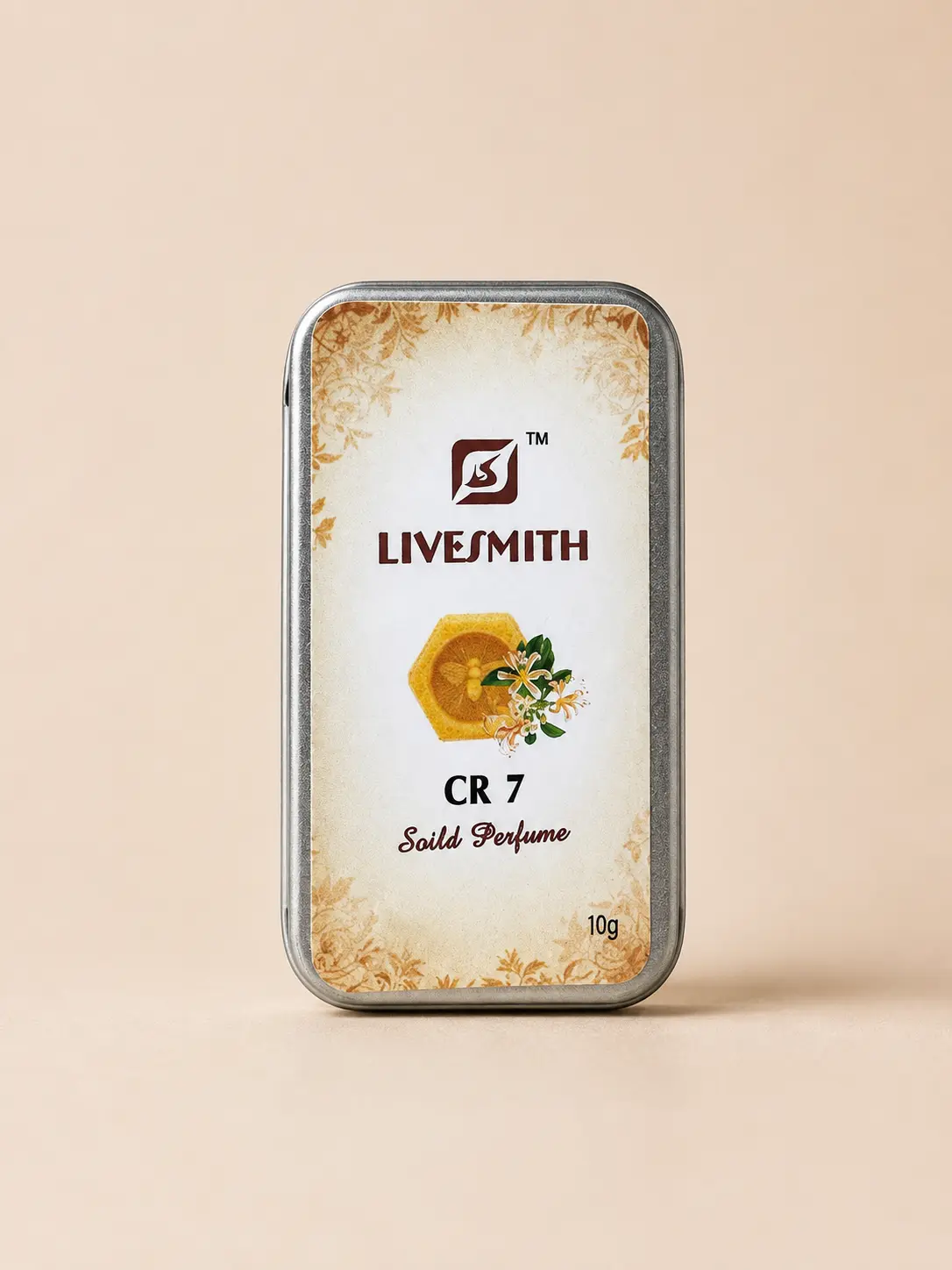 livesmith cr 7 solid perfume 10g