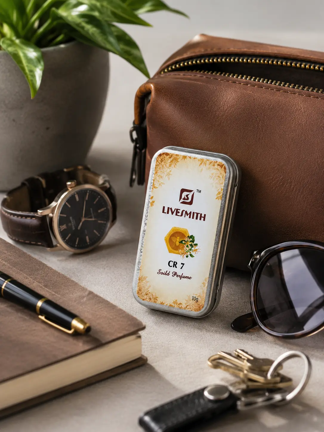 livesmith cr 7 solid perfume 10g