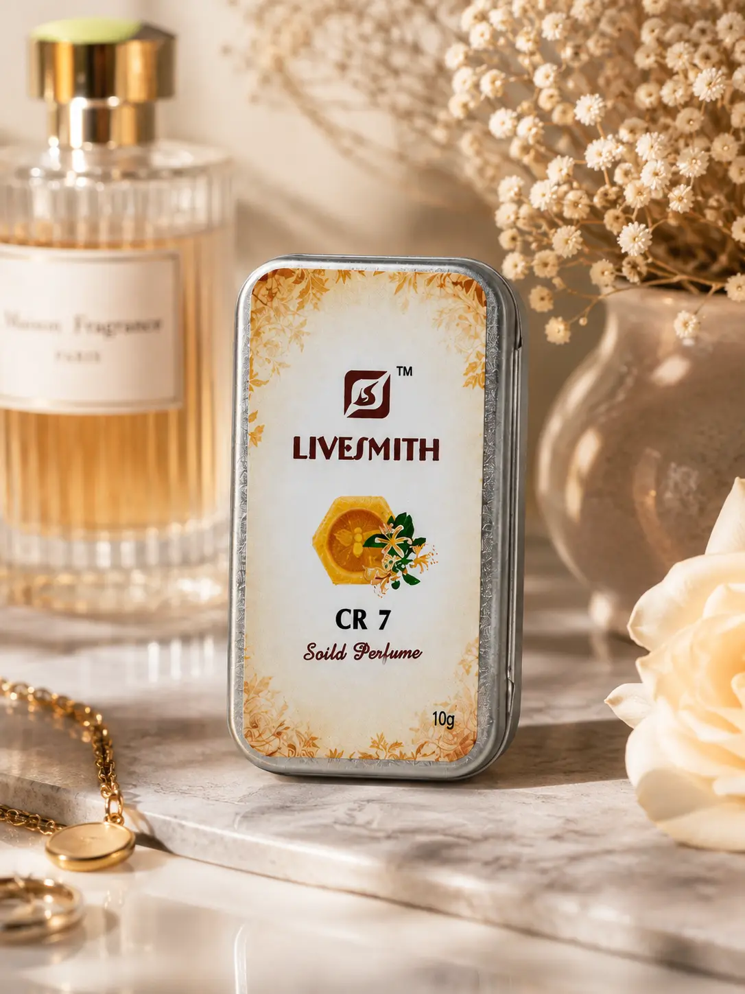 livesmith cr 7 solid perfume 10g