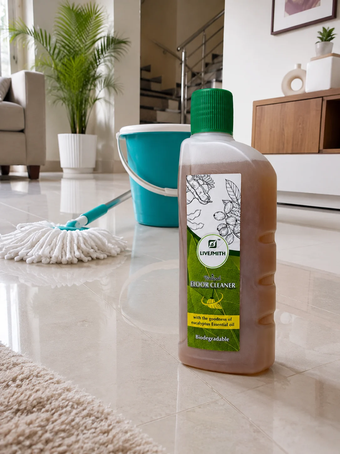 livesmith natural floor cleaner