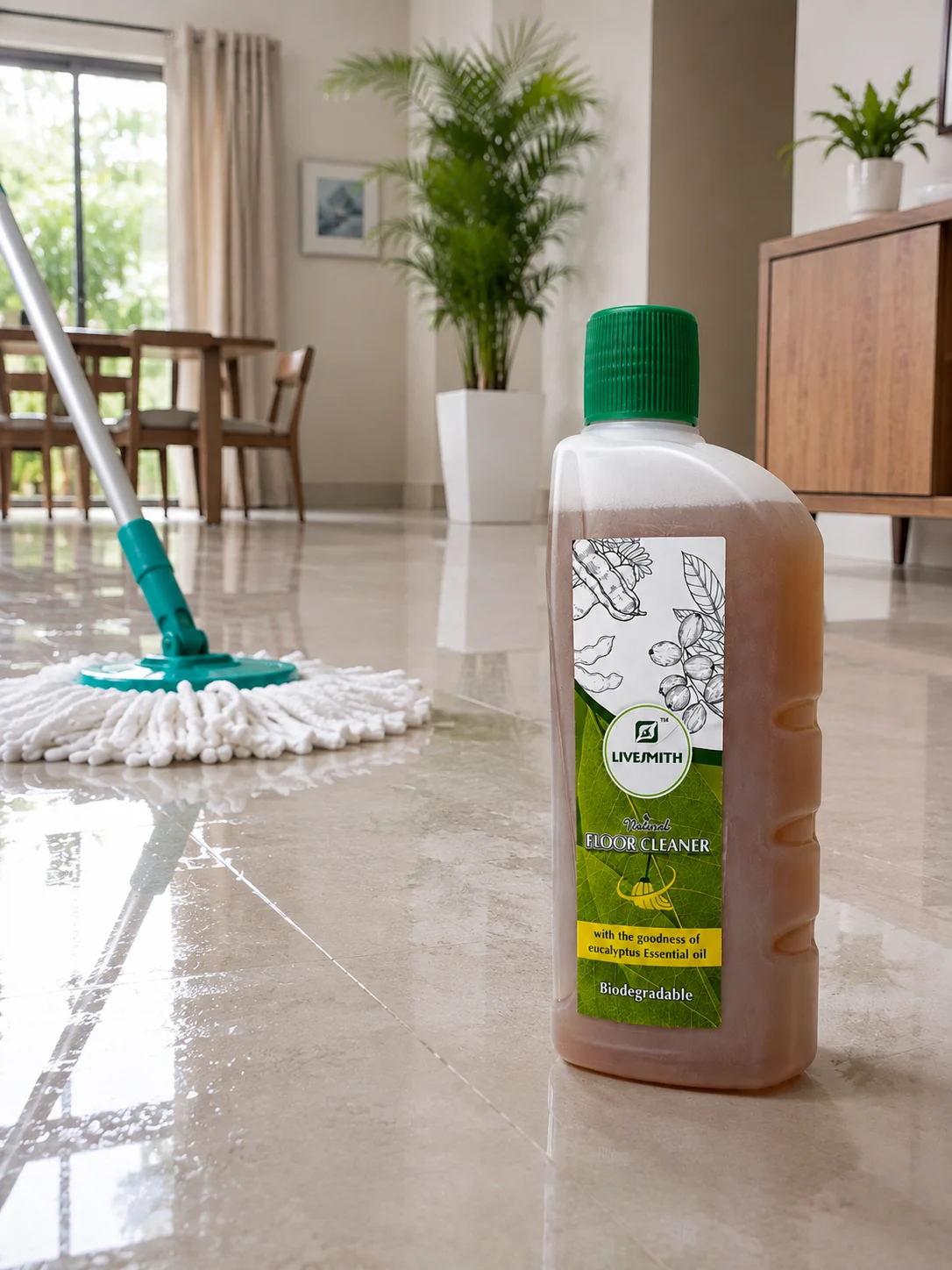 livesmith natural floor cleaner