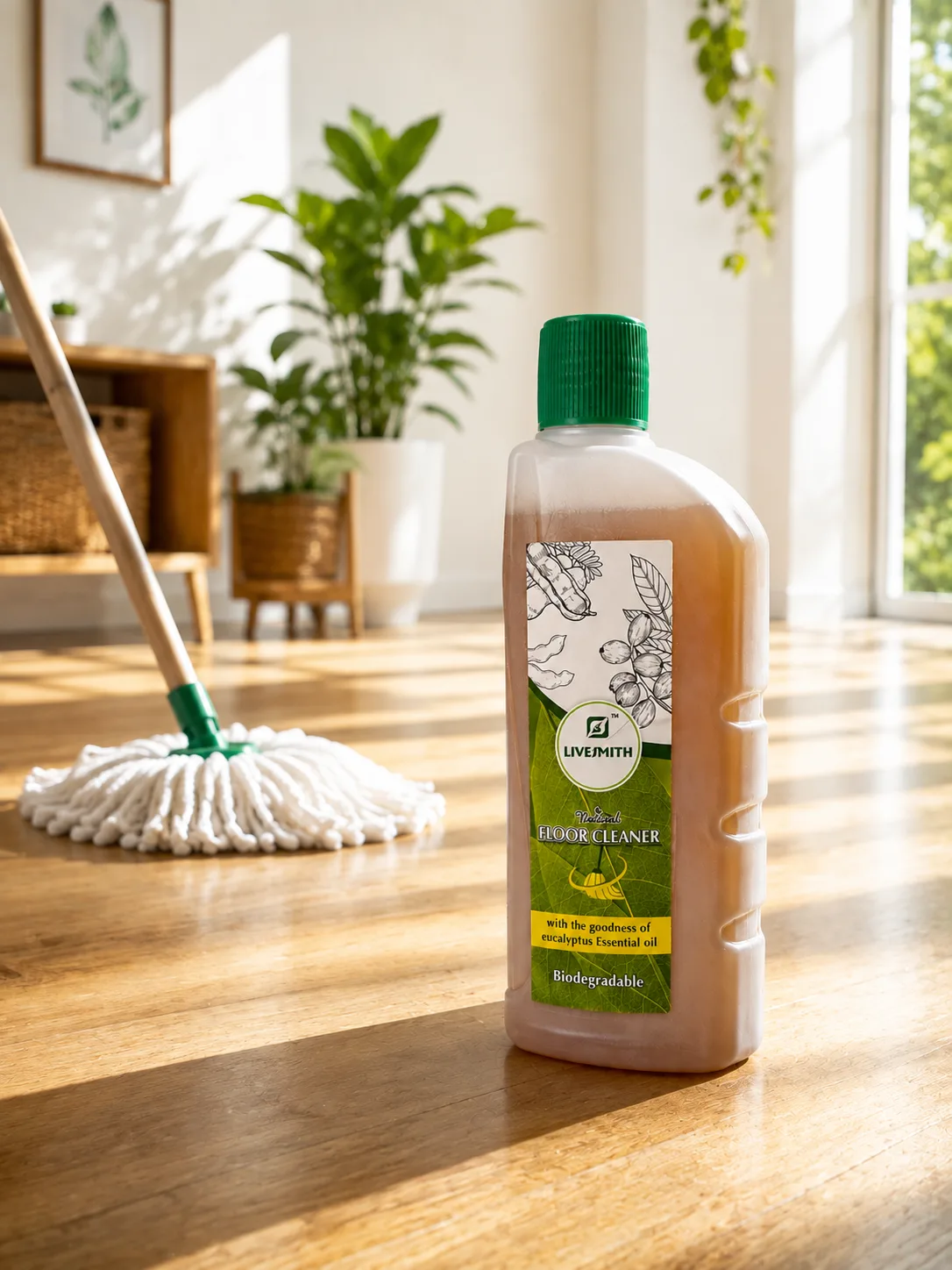 livesmith natural floor cleaner