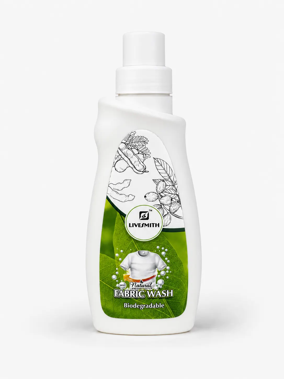 livesmith natural fabric wash 500 ml