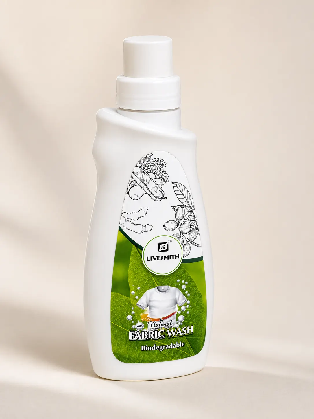 livesmith natural fabric wash 500 ml