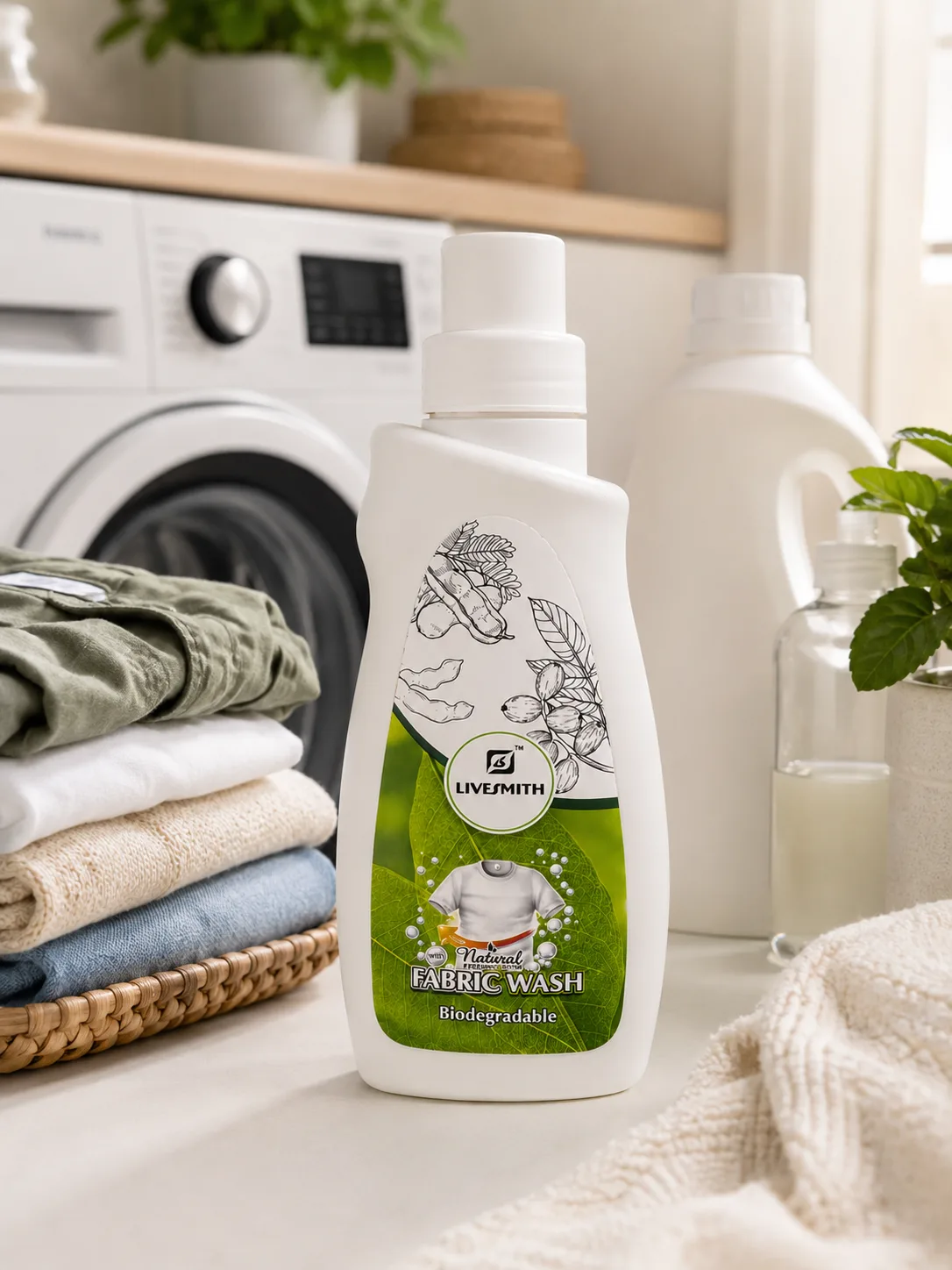 livesmith natural fabric wash 500 ml